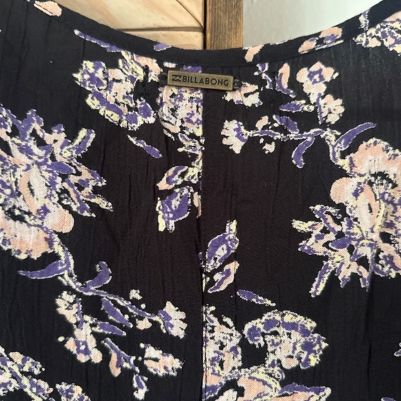 Billabong Festival Frenzy Floral Navy Romper - Picture 3 of 7